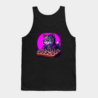 Cyberpunk Kitty Tank Top